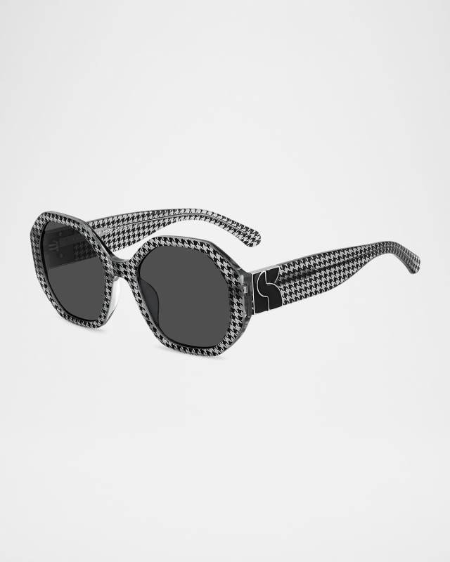 KS FLYNNIE/G/S Geometric Sunglass